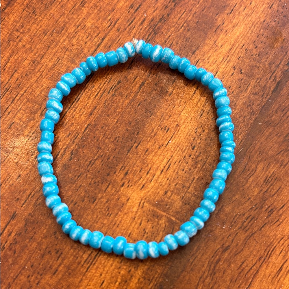 Bohemian Turquoise Blue Bead Festival Bracelet